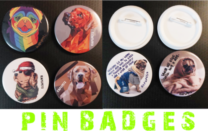 DOG BADGES - TAGS & KEY CHAINS